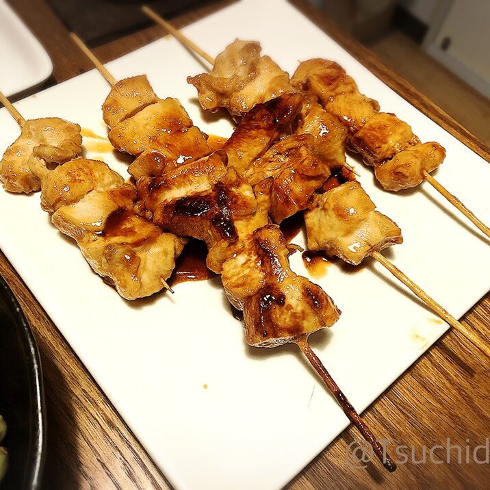 鶏胸肉で！節約焼き鳥